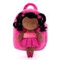 Charger l'image dans la visionneuse de la galerie, Gloveleya 9-inch Personalized Plush Curly Ballet Girl Dolls Backpack Gifts Ballet Dream
