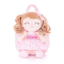 Gloveleya 9-inch Personalized Spring Girl Love Heart Dolls Backpacks Series