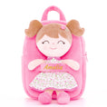 Load image into Gallery viewer, Gloveleya 9-inch Personalized Flower Fairy  Girls Dolls Backpacks Series
