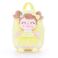 Load image into Gallery viewer, Gloveleya 9-inch Personalized Spring Girl Backpacks Yellow
