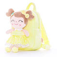 Carica l'immagine nel visualizzatore della galleria, Gloveleya 9-inch Personalized Spring Girl Backpacks Yellow
