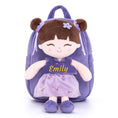 Load image into Gallery viewer, Gloveleya 9-inch Personalized Chinese Traditional Dolls Backpacks Crape Myrtle
