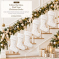 Load image into Gallery viewer, Gloveleya White Christmas Stockings – Set of 6 - Gloveleya Official
