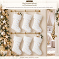 Load image into Gallery viewer, Gloveleya White Christmas Stockings – Set of 6 - Gloveleya Official
