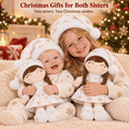 Load image into Gallery viewer, Gloveleya White & Gold Christmas Doll Gift Set – 5 Pieces - Gloveleya Official
