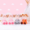 Bild in Galerie-Betrachter laden, Gloveleya 12-inch Personalized Plush Dolls Animal Costume Dolls Pink Bunny
