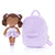 Personalized Curly Ballet Girl Dolls Backpack Series