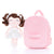 Personalized Curly Ballet Girl Dolls Backpack Series