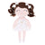Personalized Gloveleya Curly Ballet Girl Princess Dolls Series
