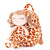 Personalized Gloveleya Curly Doll Backpack with Giraffe Costume Doll 9 inches