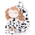 Personalized Gloveleya Curly Doll Backpack with Cow Costume Doll 9 inches - Gloveleya Offical