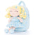 Personalized Goveleya Curly Girl Dolls Blue Star Doll Backpack 9inches - Gloveleya Offical