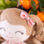 Personalized Gloveleya Curly Hair Baby Doll Orange 12inches(30CM)