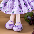 Load image into Gallery viewer, Personalized Gloveleya Curly Hair Baby Doll Grape 12inches(30CM) - Gloveleya Offical
