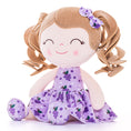 Load image into Gallery viewer, Personalized Gloveleya Curly Hair Baby Doll Grape 12inches(30CM) - Gloveleya Offical
