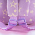 Carica l'immagine nel visualizzatore della galleria, Gloveleya 9-inch Personalized Plush Curly Star Dolls Backpack Purple
