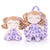 Personalized Gloveleya Curly Girl Dolls Backpack with Grape Costume Doll 9inches - Gloveleya Offical