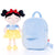 Personalized Manor Princess Doll Backpack Shelley 9”