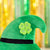 Personalized Saint Patrick's Day Blessings Gifts Plush Shamrock Elf Doll 16" Green - Gloveleya Offical