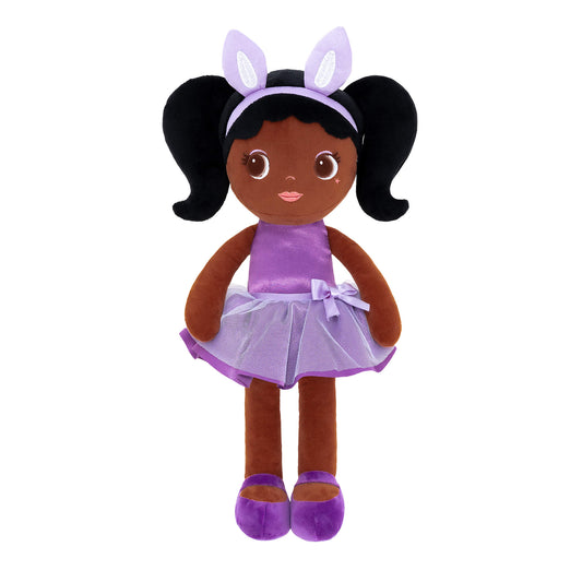 Lazada 17 - inch Personalized Magical Princess Dolls Africa American Girls Gifts Brianna - Gloveleya Official