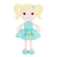 Load image into Gallery viewer, Lazadagifts 12 - inch Personalized Fashion Girls Stars Glitter Girls Aqua - Gloveleya Official
