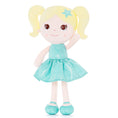 Cargar la imagen en la vista de la galería, Lazadagifts 12 - inch Personalized Fashion Girls Stars Glitter Girls Aqua - Gloveleya Official
