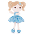 Cargar la imagen en la vista de la galería, Lazadagifts 12 - inch Personalized Fashion Girls Stars Glitter Girls Blue - Gloveleya Official
