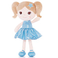 Cargar la imagen en la vista de la galería, Lazadagifts 12 - inch Personalized Fashion Girls Stars Glitter Girls Blue - Gloveleya Official
