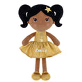 Cargar la imagen en la vista de la galería, Lazadagifts 12 - inch Personalized Fashion Girls Stars Glitter Girls Gold - Gloveleya Official
