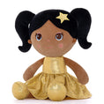 Cargar la imagen en la vista de la galería, Lazadagifts 12 - inch Personalized Fashion Girls Stars Glitter Girls Gold - Gloveleya Official
