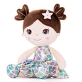 Cargar la imagen en la vista de la galería, Lazadagifts 12 - inch Personalized Plush Dolls Fashion Girls Mermaid Princess Purple - Gloveleya Official
