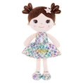 Cargar la imagen en la vista de la galería, Lazadagifts 12 - inch Personalized Plush Dolls Fashion Girls Mermaid Princess Purple - Gloveleya Official
