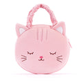 Load image into Gallery viewer, Lazadagifts 6 - inch Fashion Baby Girls Kitty Cat Handbag Plush Girls Purse Pink - Gloveleya Official
