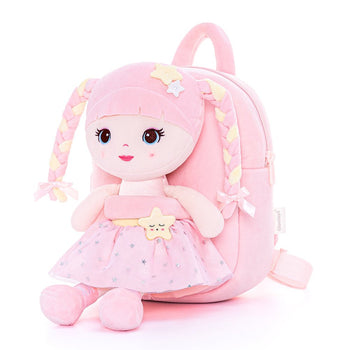 Lazadagifts 9 - inch Personalized Magical Girl Backpacks with Plush Irene Doll - Gloveleya Official