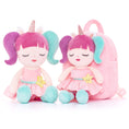 Bild in Galerie-Betrachter laden, Lazadagifts 9 - inch Personalized Magical Girl Backpacks with Plush Stella Doll - Gloveleya Official
