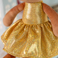 Cargar la imagen en la vista de la galería, Lazadagifts 12-inch Personalized Fashion Girls Stars Glitter Girls Gold - Gloveleya Offical
