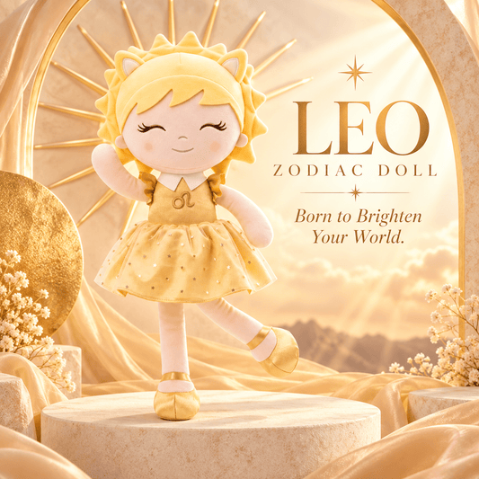 Leo Zodiac Doll – A Birthday Gift Written in the Stars - Gloveleya Official