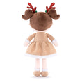 Carica l'immagine nel visualizzatore della galleria, (Limited Edition) Gloveleya 16 - inch Personalized Christmas Reindeer Doll Brown - Gloveleya Official
