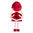 Carica l'immagine nel visualizzatore della galleria, (Limited Edition) Gloveleya 16 - inch Personalized Christmas Santa Girl Doll Red - Gloveleya Official
