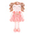 Personalized  Love Curly Princess Doll - Orange