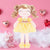 Personalized  Love Curly Princess Doll - Yellow - Gloveleya Offical