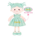 Cargar la imagen en la vista de la galería, Onetoo 13 - inch Personalized Mini Polka Dot Series Dolls Green Girl Gifts - Gloveleya Official
