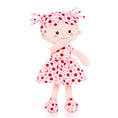 Load image into Gallery viewer, Onetoo 13 - inch Personalized Mini Polka Dot Series Dolls Pink Dress Red Polka Girl Gifts - Gloveleya Official
