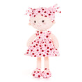 Carica l'immagine nel visualizzatore della galleria, Onetoo 13 - inch Personalized Mini Polka Dot Series Dolls Pink Dress Red Polka Girl Gifts - Gloveleya Official
