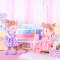 Cargar la imagen en la vista de la galería, Onetoo 13 - inch Personalized Polka Dot Series Dolls Best Girl Gifts - Gloveleya Official
