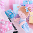 Cargar la imagen en la vista de la galería, Onetoo 13 - inch Personalized Polka Dot Series Dolls Blue Girl Gifts - Gloveleya Official
