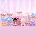 Cargar la imagen en la vista de la galería, Onetoo 13 - inch Personalized Polka Dot Series Dolls Coral Girl Gifts - Gloveleya Official
