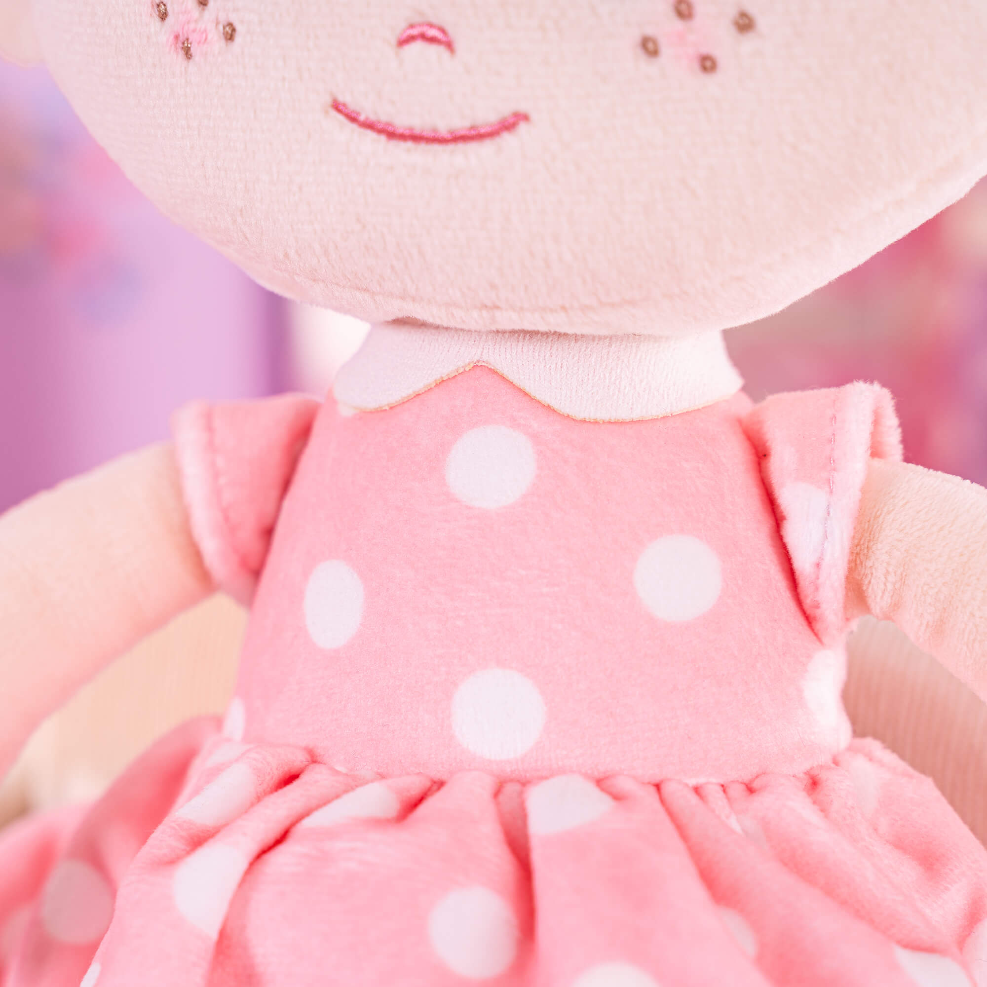 Onetoo 13 - inch Personalized Polka Dot Series Dolls Coral Girl Gifts - Gloveleya Official