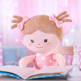 Cargar la imagen en la vista de la galería, Onetoo 13 - inch Personalized Polka Dot Series Dolls Coral Girl Gifts - Gloveleya Official
