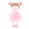 Cargar la imagen en la vista de la galería, Onetoo 13 - inch Personalized Polka Dot Series Dolls Pink Girl Gifts - Gloveleya Official
